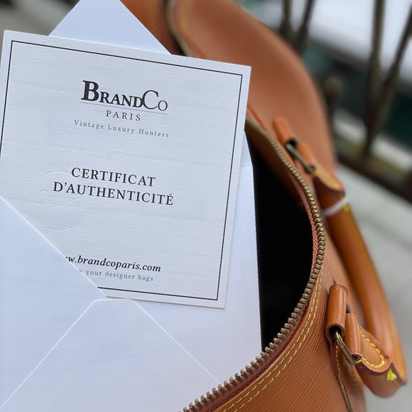 Louis Vuitton LV Boston Bag Keepall 50 Light Brown Epi - Picture 7 of 16